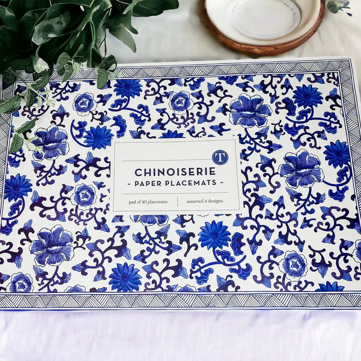 Chinoiserie Placemats for Elegant Dinner Parties