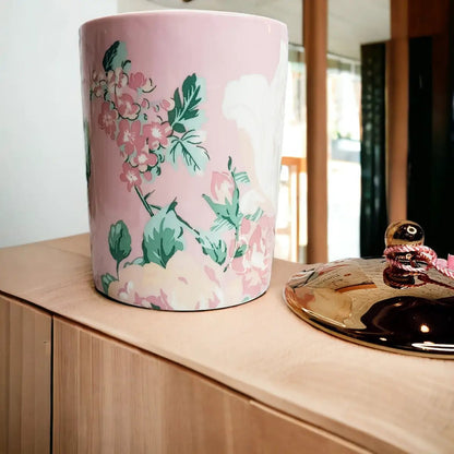 Vintage Floral Candle Gift Box and Soy Wax