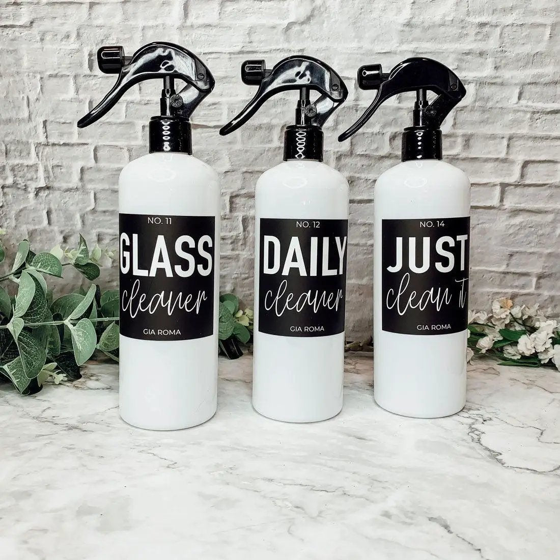 16oz Plastic Cleaning Bottles With Spray Pump