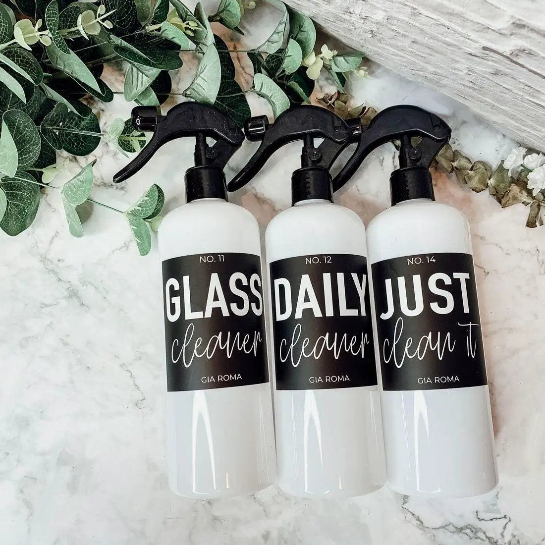 16oz Plastic Cleaning Bottles With Spray Pump