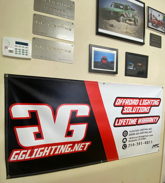 GGlighting 5' x 2.5' Banner - Tampa Home & Garden Store