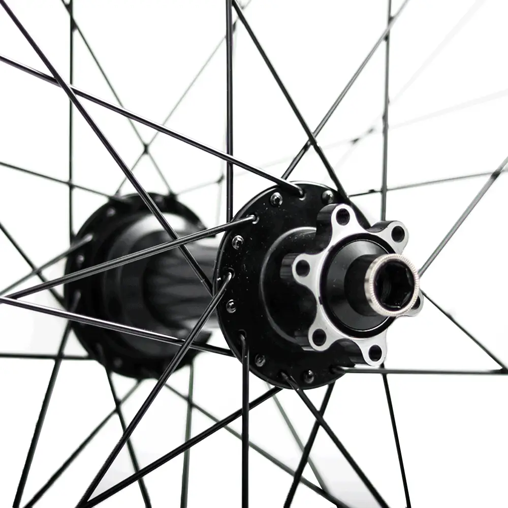 27.5x3 wheel set for SPECTER-S, black aluminum hub with silver flange on Tampa Home & Garden Store