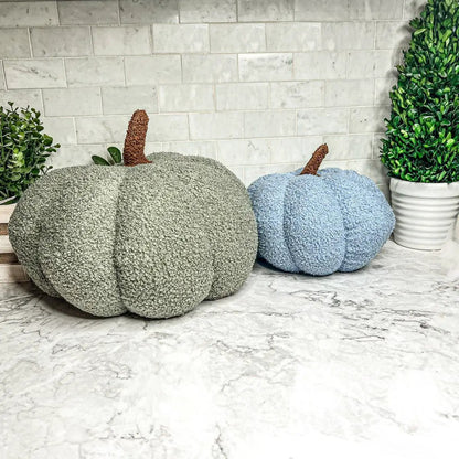 Blair Pumpkin Plush Decorative Pillow For Fall