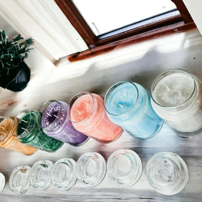 XL Candles 24oz Two Wick In Glass Jars Cozy Space