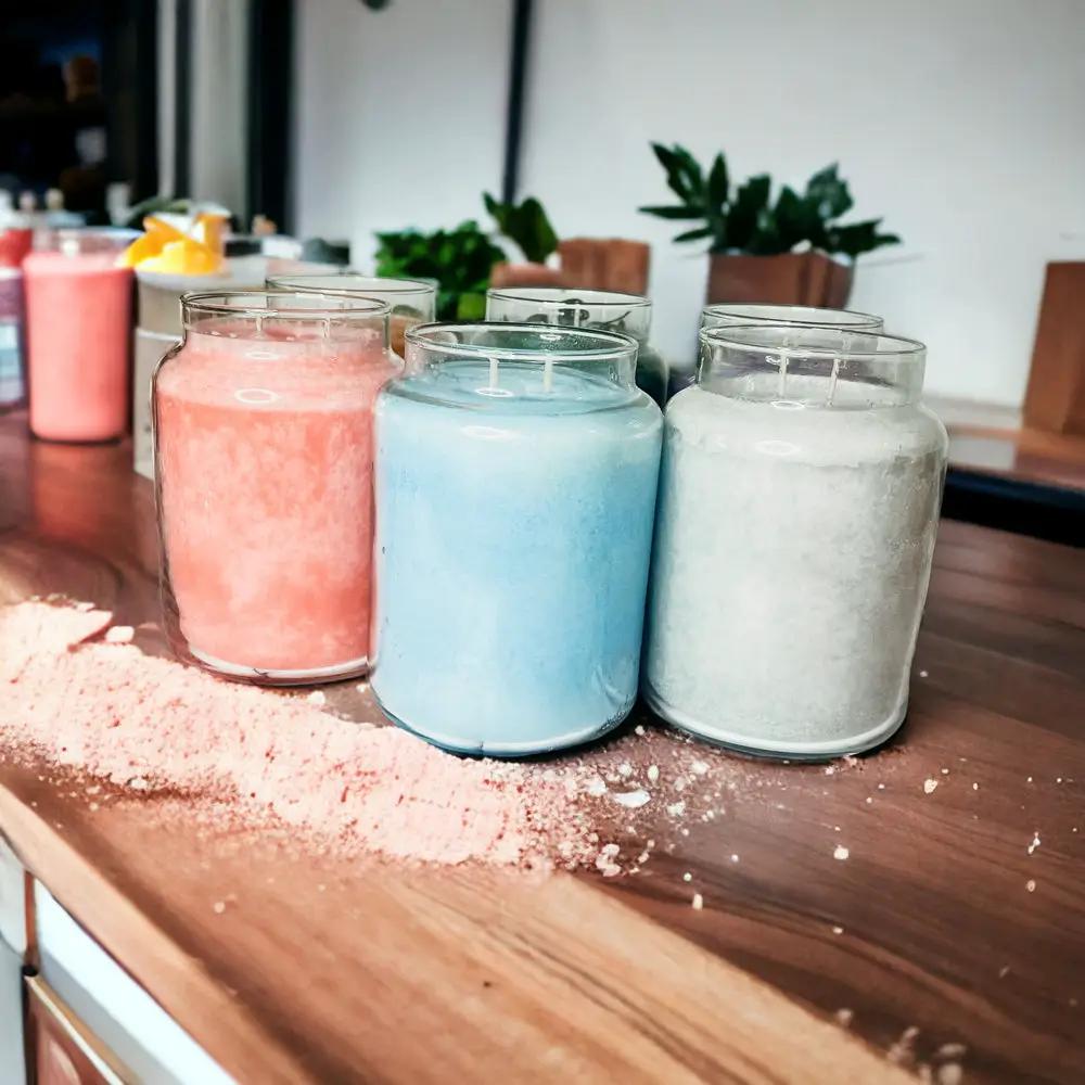 XL Candles 24oz Two Wick In Glass Jars Cozy Space