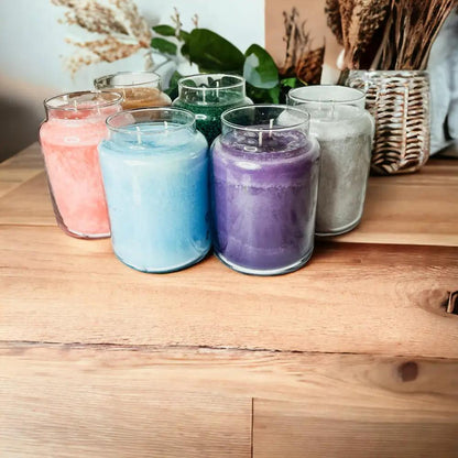 XL Candles 24oz Two Wick In Glass Jars Cozy Space