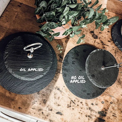 Tiered Slate Tray Stand for Entertaining
