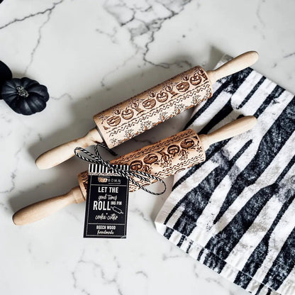 Halloween Pumpkin Party Embossed Rolling Pin