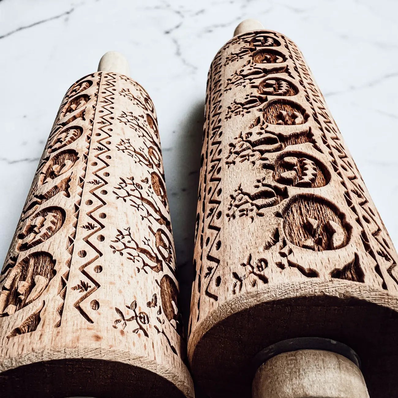 Halloween Pumpkin Party Embossed Rolling Pin