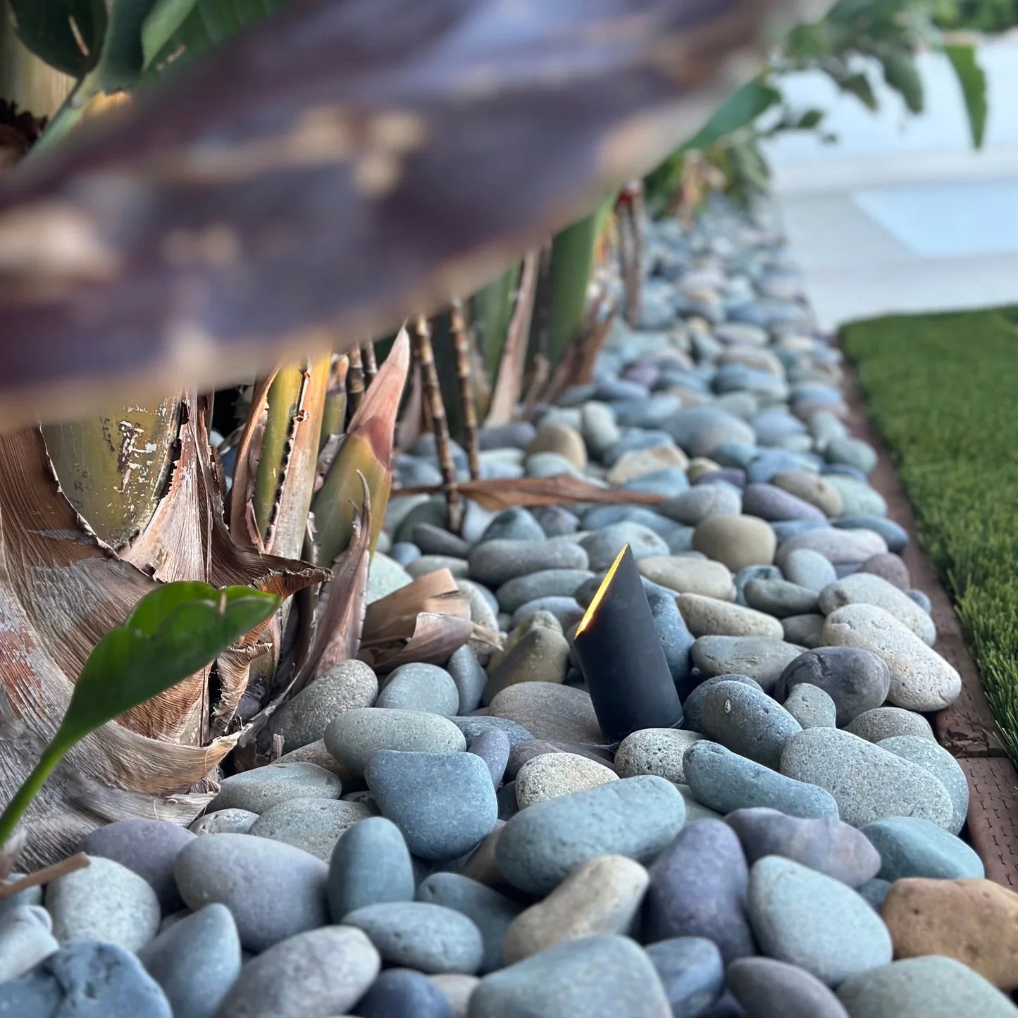 Projecteur en laiton noir Stelvio éclairage paysager basse tension 12V