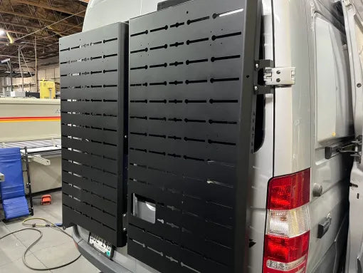 Avatar Sir Packs-a-lot Mount for vehicle racks 2 black steel panels by avatar offroad on Tampa Home & Garden Store