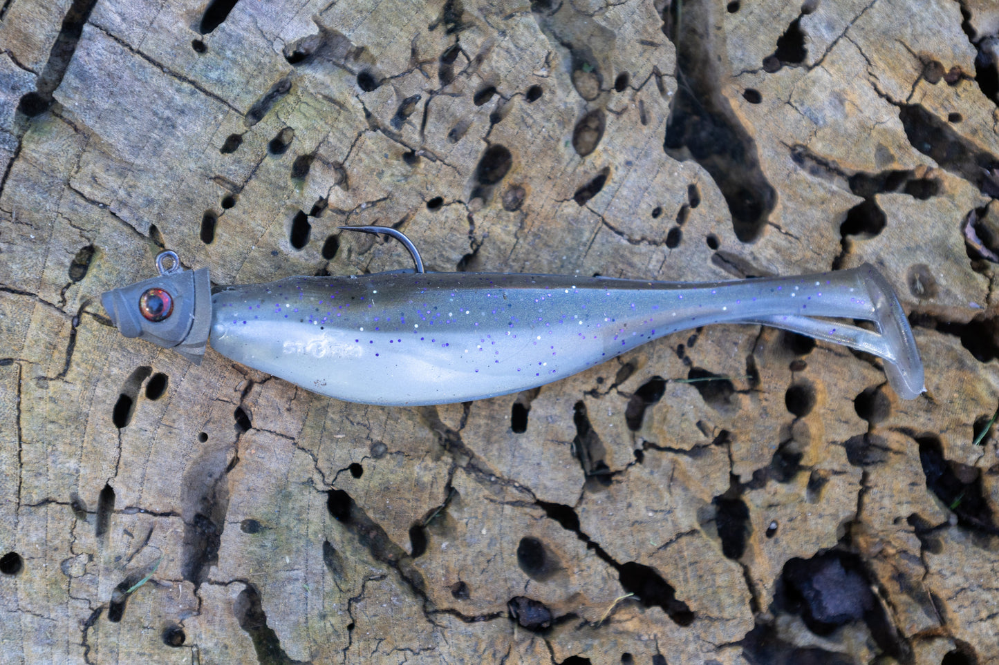 Jig Swimbait de tungsteno puro al 97 % con cabeza de pez realista - Paquete de 5 - Nuevo