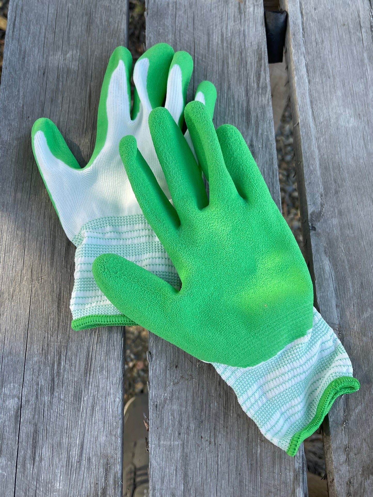 Gants de jardinage en nitrile pour femmes – paquet de 3