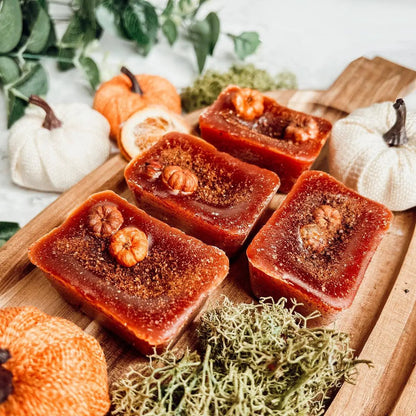 Pumpkin Buttercream Wax Melts Cinnamon Pie wax tarts by Gia Roma, four square blocks on Tampa Home & Garden Store