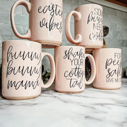 Hunny Bunny Mug for Moms 16.23oz Speckled Finish