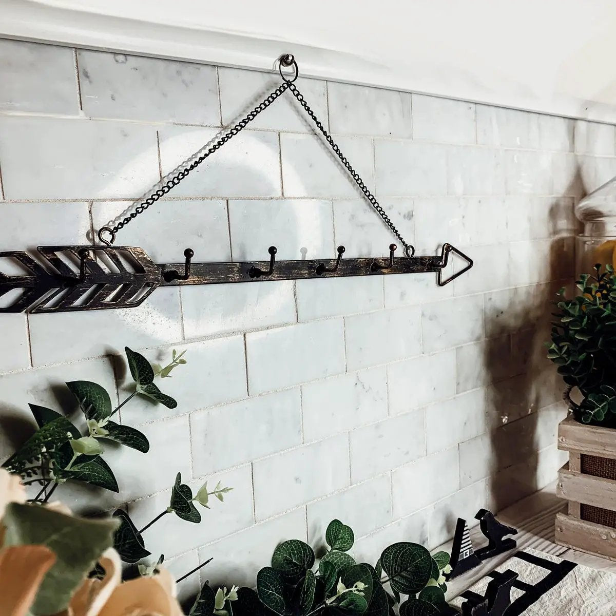Arrow Hook Hanger Decorative for Jewelry and Keys