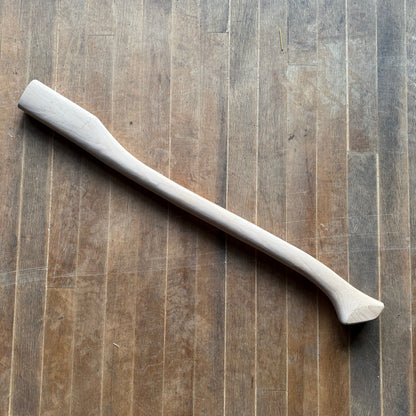 Whiskey River Premium Heritage 31RACER axe handle, 31in white-painted wood on Tampa Home & Garden Store