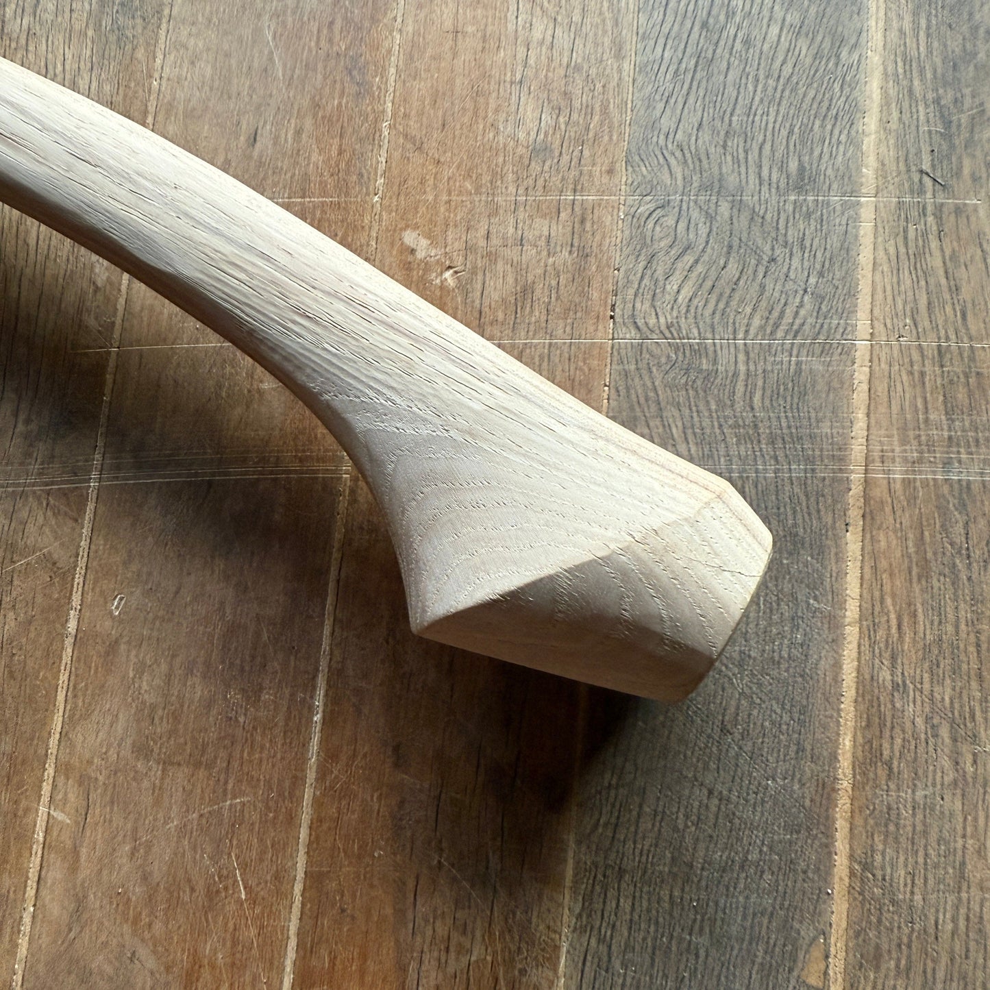 Whiskey River Premium Heritage 36C axe handle 36in, light wood with visible grain on Tampa Home & Garden Store