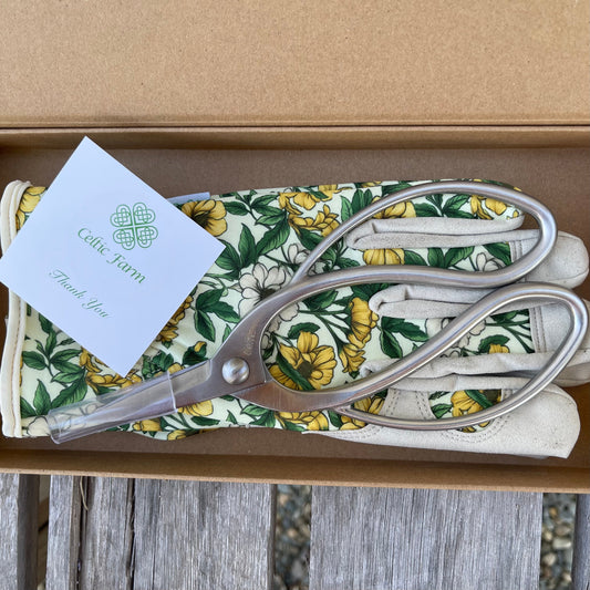 Coffret Cadeau Jardin - Gants et Cisailles