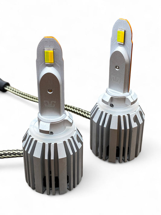 G4-RS 3 Color LED Headlight Bulbs White/Yellow/Amber - Tampa Home & Garden Store