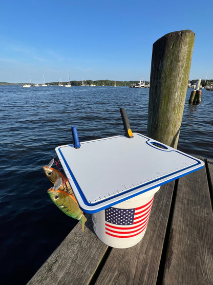 Trapski Rugged Fishing Bucket and Cooler Board
