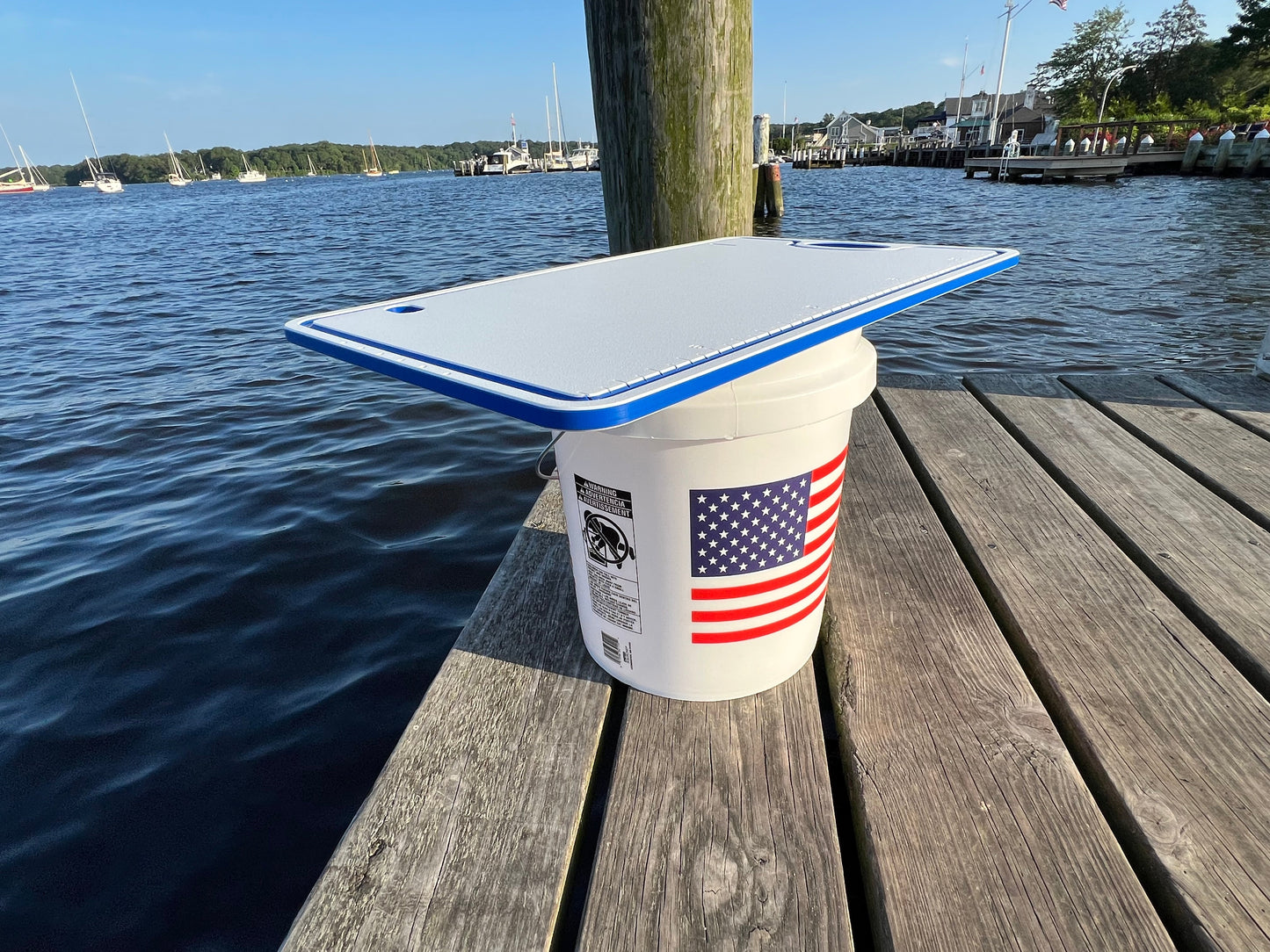 Trapski Rugged Fishing Bucket and Cooler Board