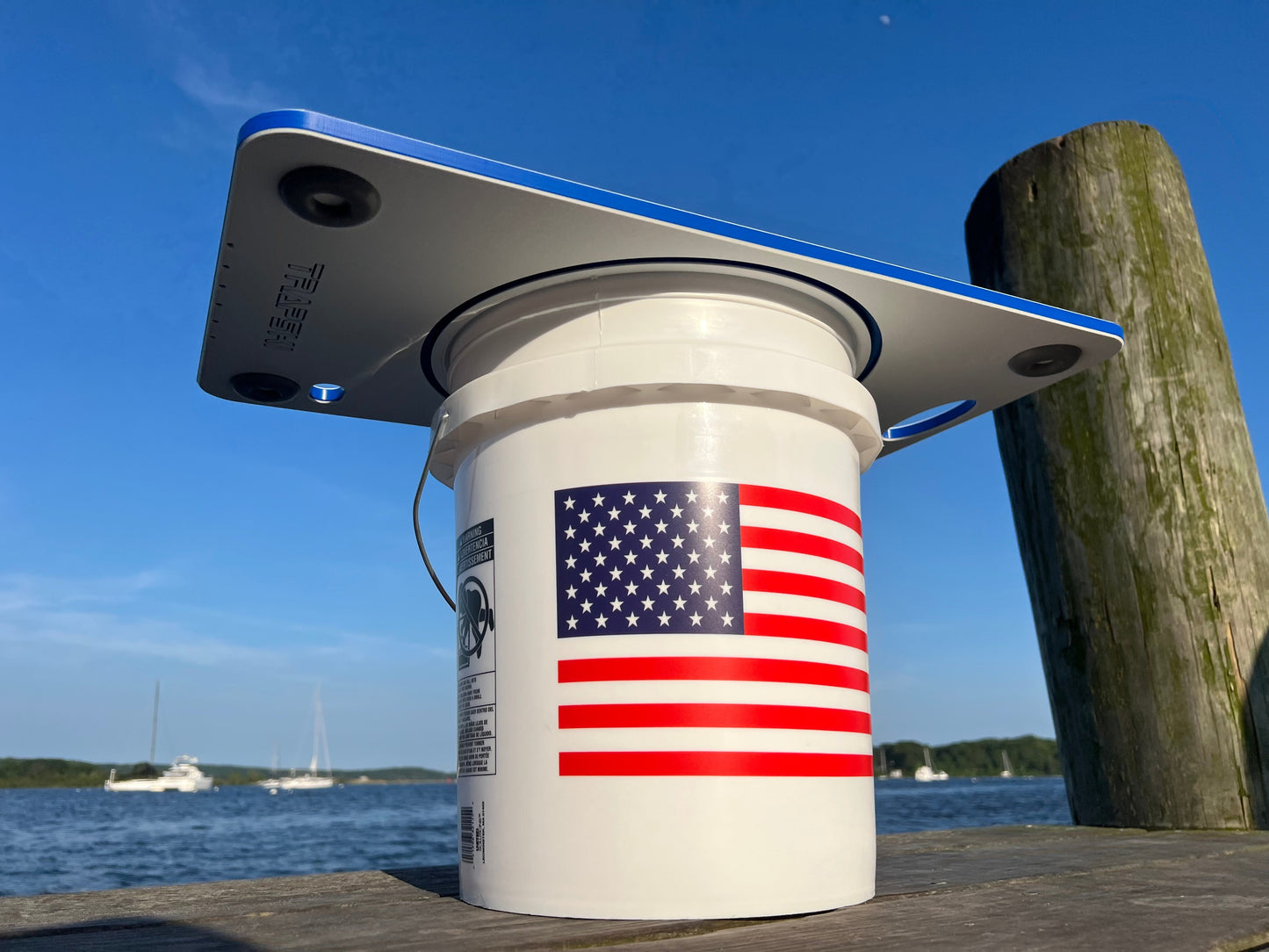 Trapski Rugged Fishing Bucket and Cooler Board