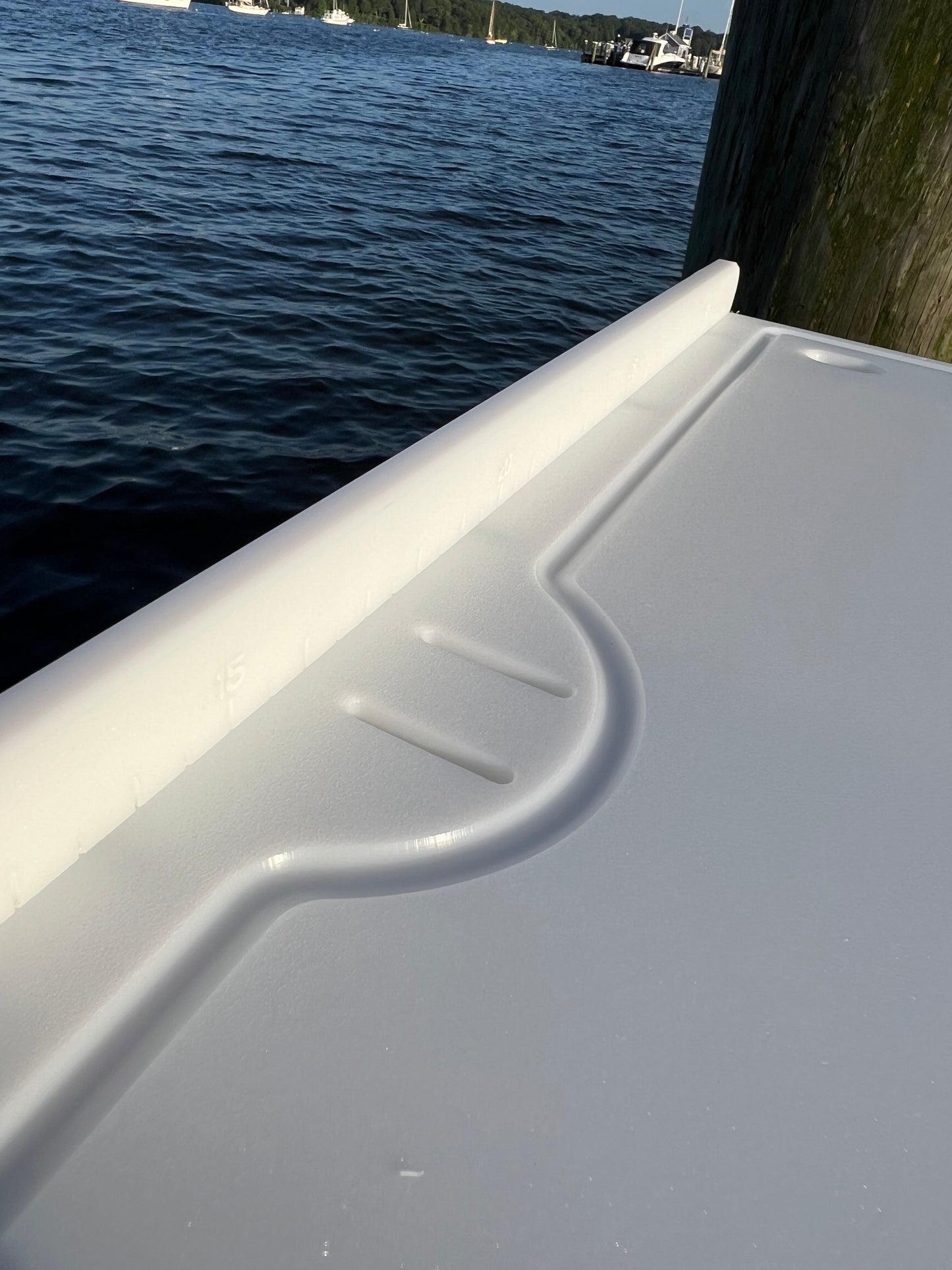 33" Fillet Table Top Cutting Board for 2 Buckets