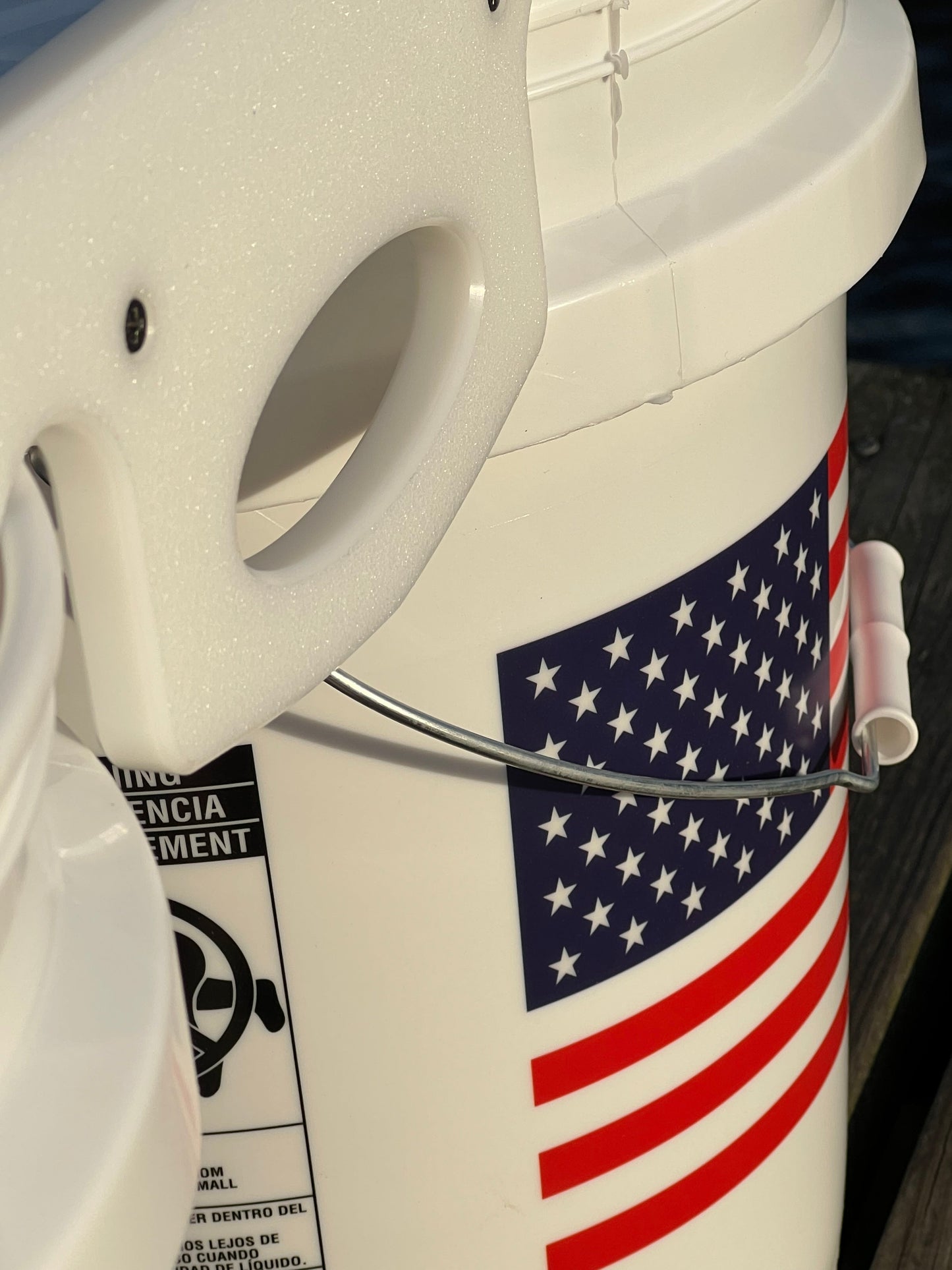 33" Fillet Table Top Cutting Board for 2 Buckets