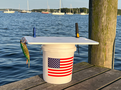 Trapski Rugged Fishing Bucket and Cooler Board