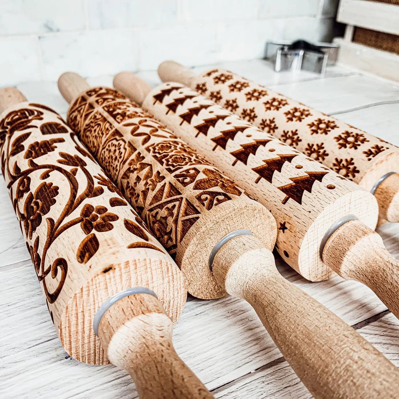 Easter and Spring Rolling Pins for Baking Fun