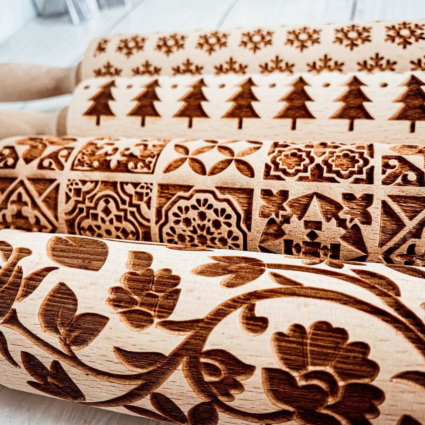 Easter and Spring Rolling Pins for Baking Fun