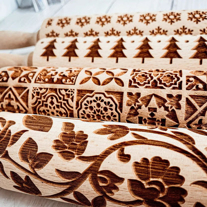 Easter and Spring Rolling Pins for Baking Fun