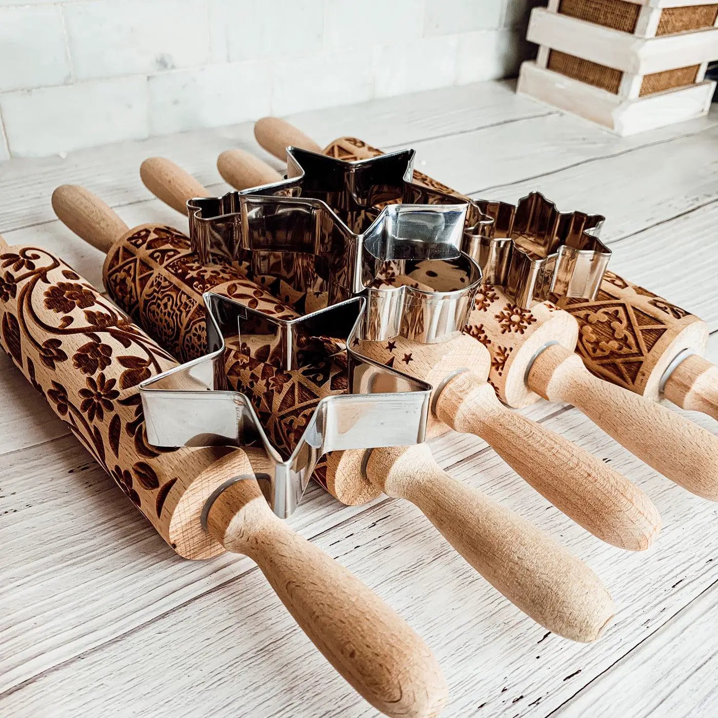 Easter and Spring Rolling Pins for Baking Fun