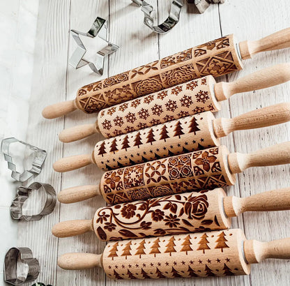 Easter and Spring Rolling Pins for Baking Fun