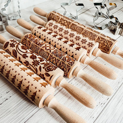 Easter and Spring Rolling Pins for Baking Fun