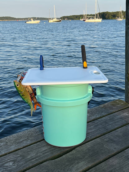 Trapski Rugged Fishing Bucket and Cooler Board