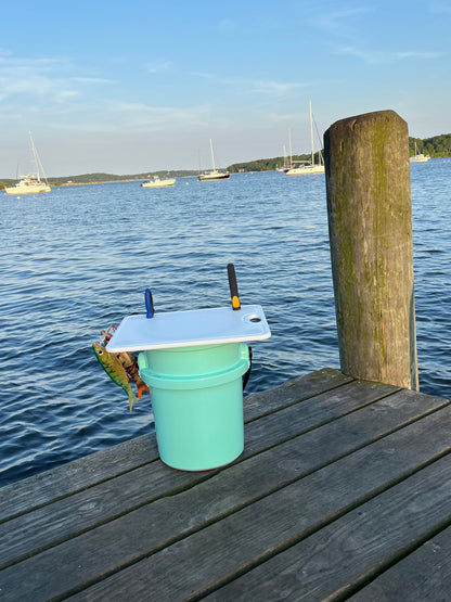 Trapski Rugged Fishing Bucket and Cooler Board