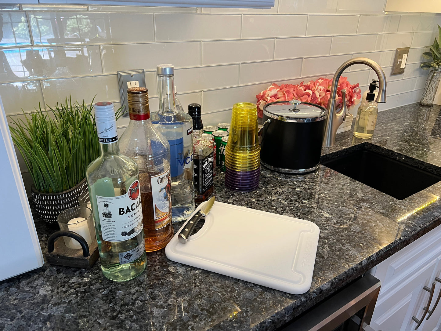 Thick Hdpe Cutting Board and Kitchen Prep Work