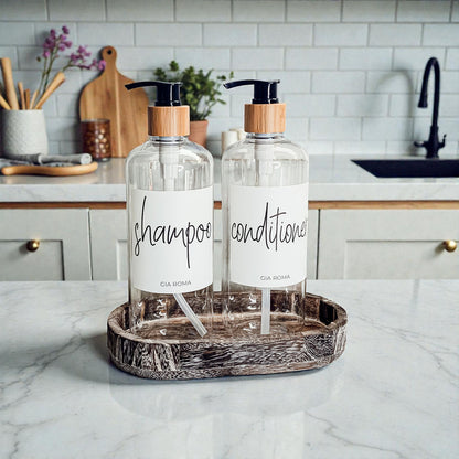 Rustic Wood Tray