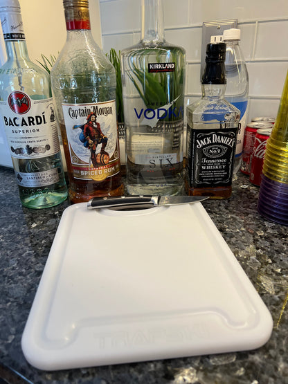 Thick Hdpe Cutting Board and Kitchen Prep Work