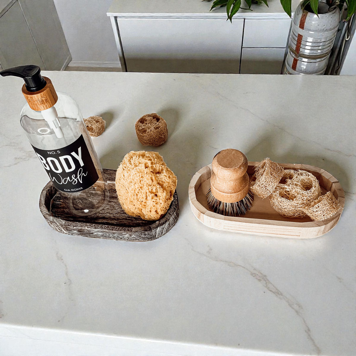 Rustic Wood Tray