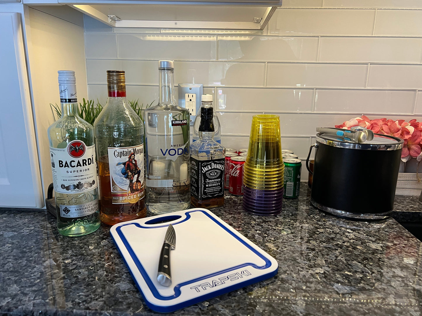 Thick Hdpe Cutting Board and Kitchen Prep Work