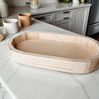 Rustic Wood Tray