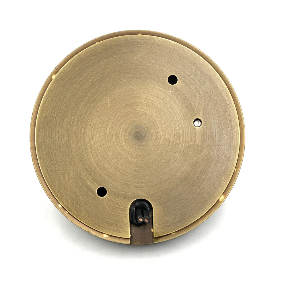 Rein Brown Brass Deck Light Low Voltage Outdoor Lighting