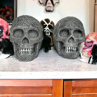 Resin Skull Gold