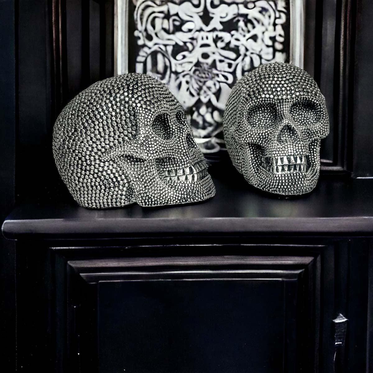 Resin Skull Gold