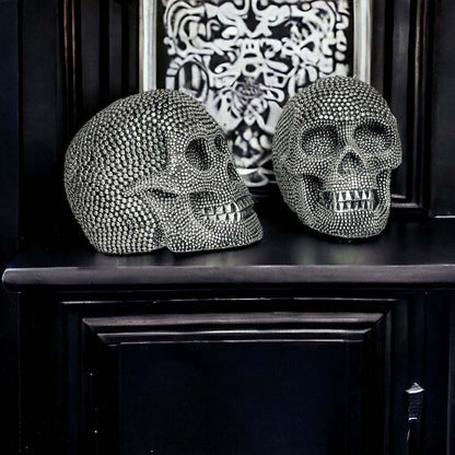 Resin Skull Gold