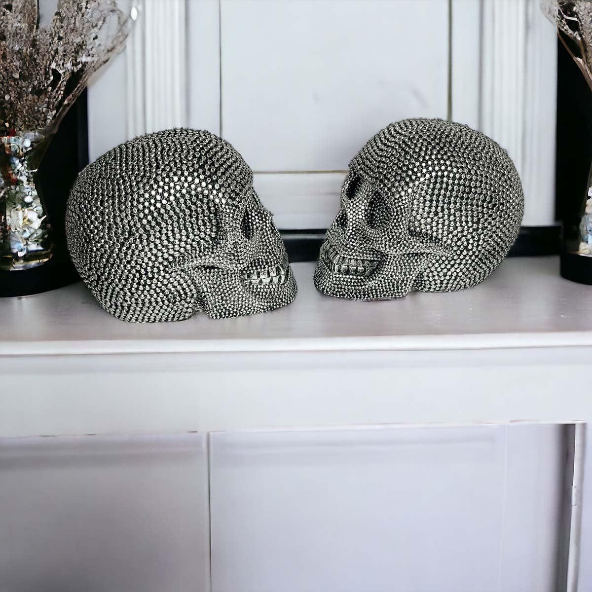 Resin Skull Gold