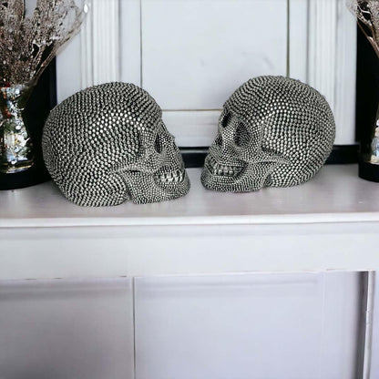 Resin Skull Gold
